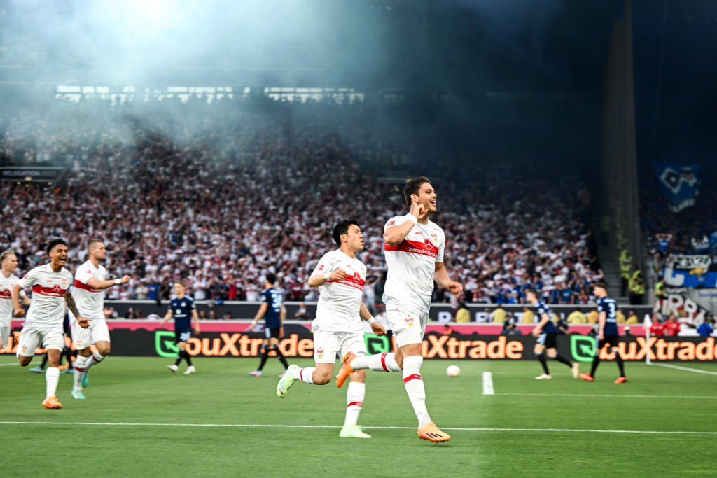 VfB Stuttgart v Hamburger SV - Bundesliga Playoffs First Leg