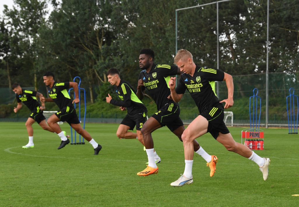 Arsenal Pre-Season Training Session