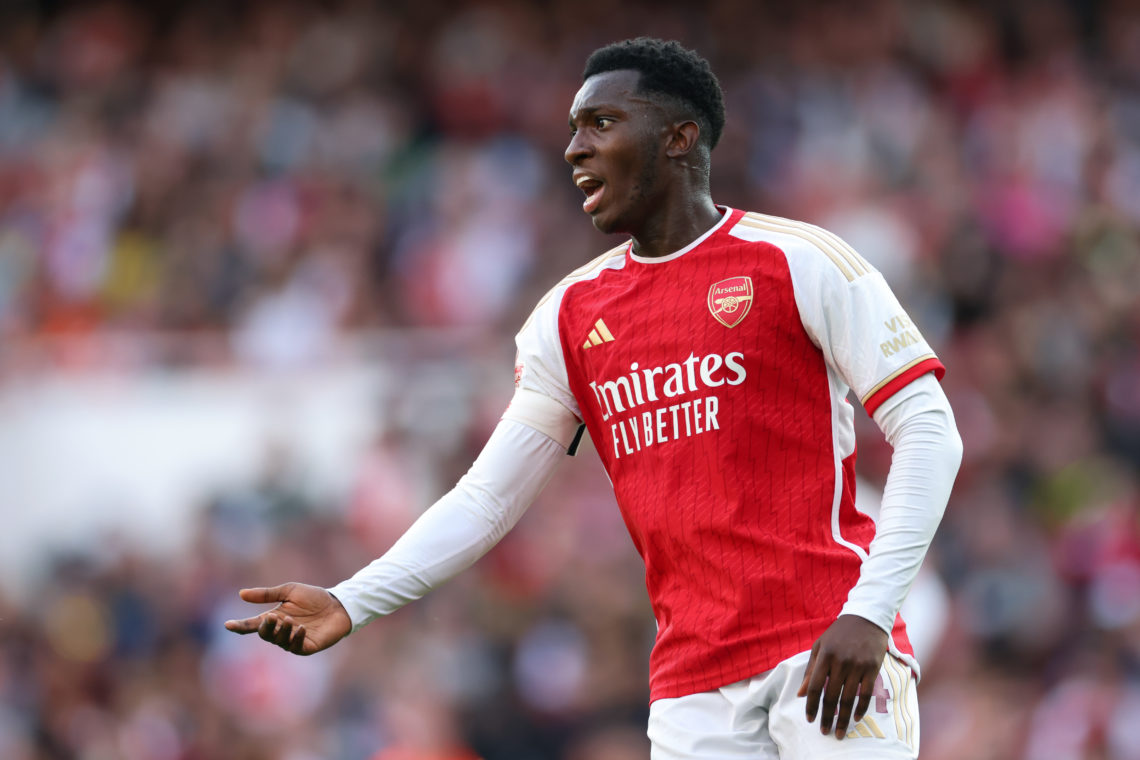 £40m Arsenal target now sends message to Eddie Nketiah on Instagram