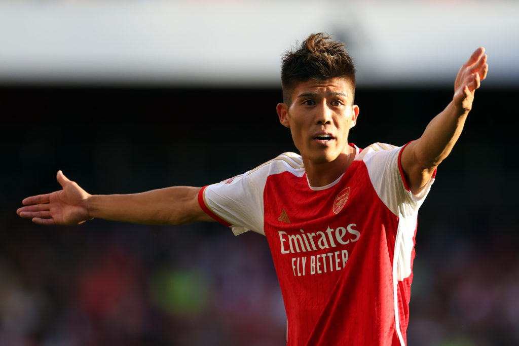 Crystal Palace Arsenal Takehiro Tomiyasu