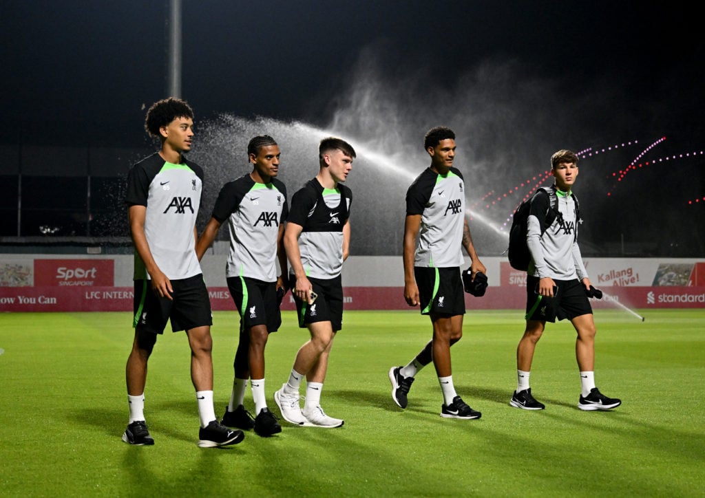 Liverpool Pre-Season Training Session