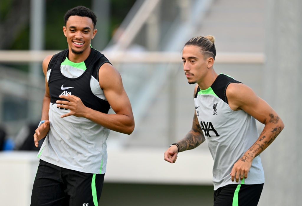 Trent Alexander-Arnold Kostas Tsimikas Liverpool