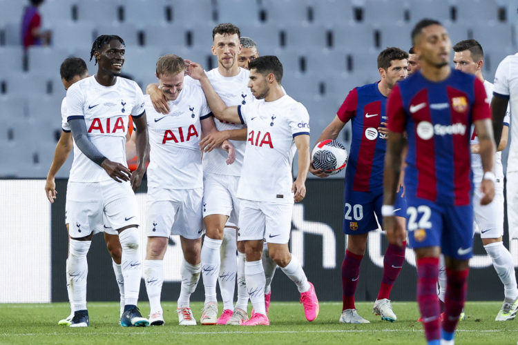 22-year-old Tottenham player could now start against Brentford after brilliant display last night