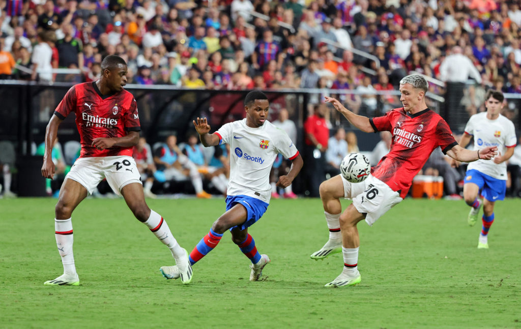 AC Milan v FC Barcelona - Preseason Friendly