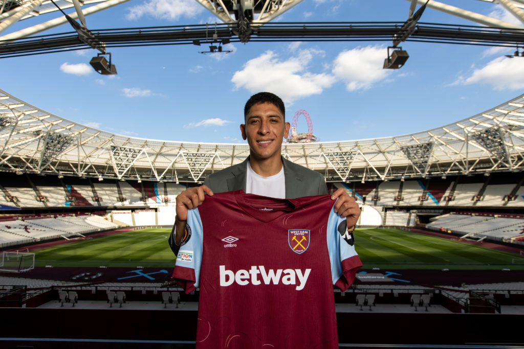 West Ham United Unveil New Signing Edson Alvarez