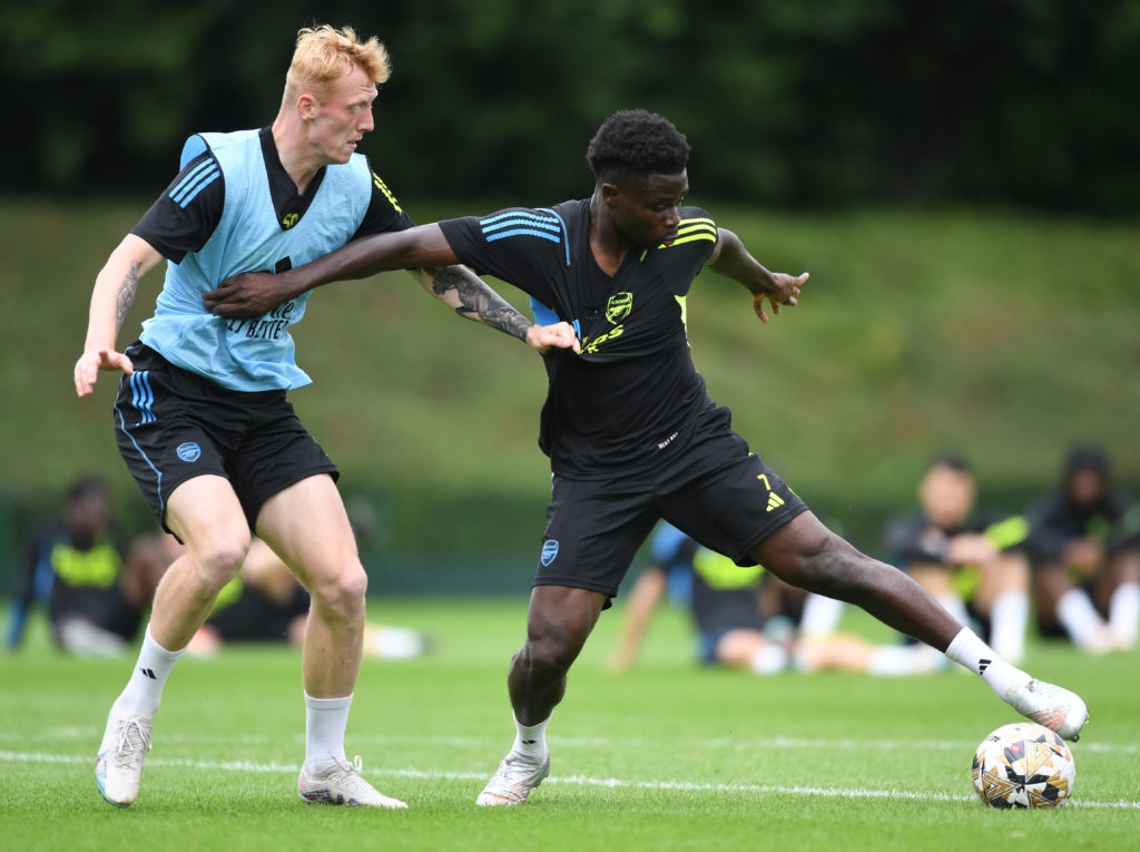 Arsenal Training Session