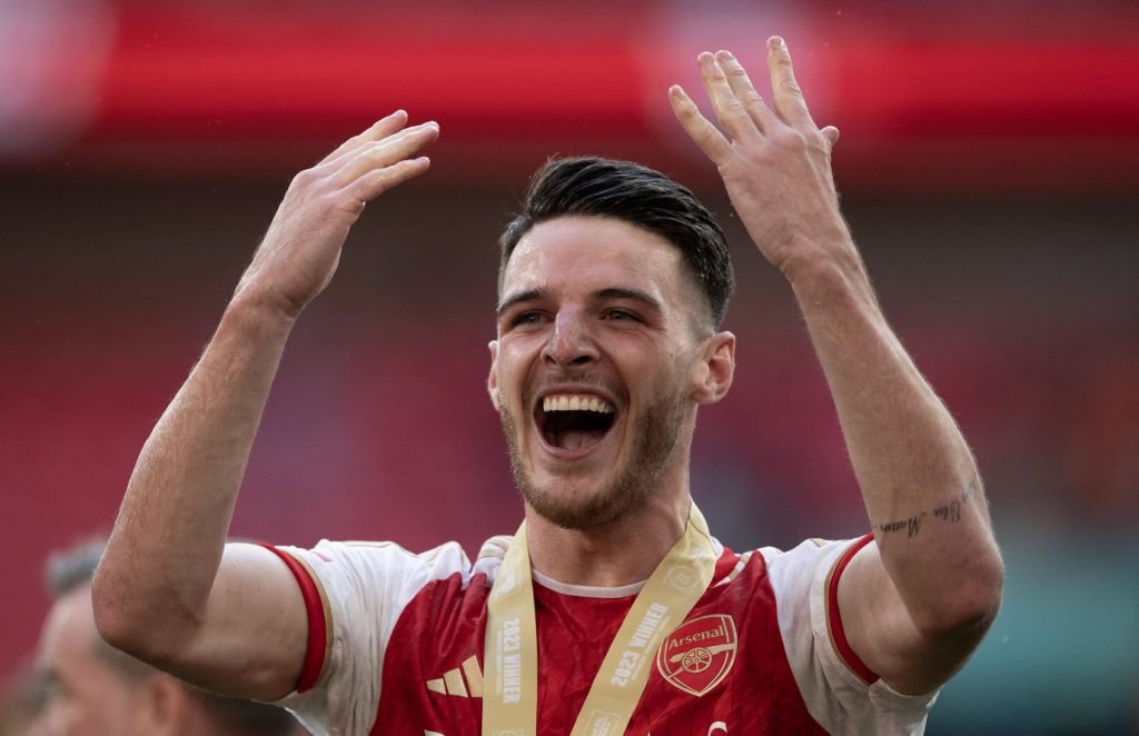 Declan Rice Mikel Arteta Arsenal