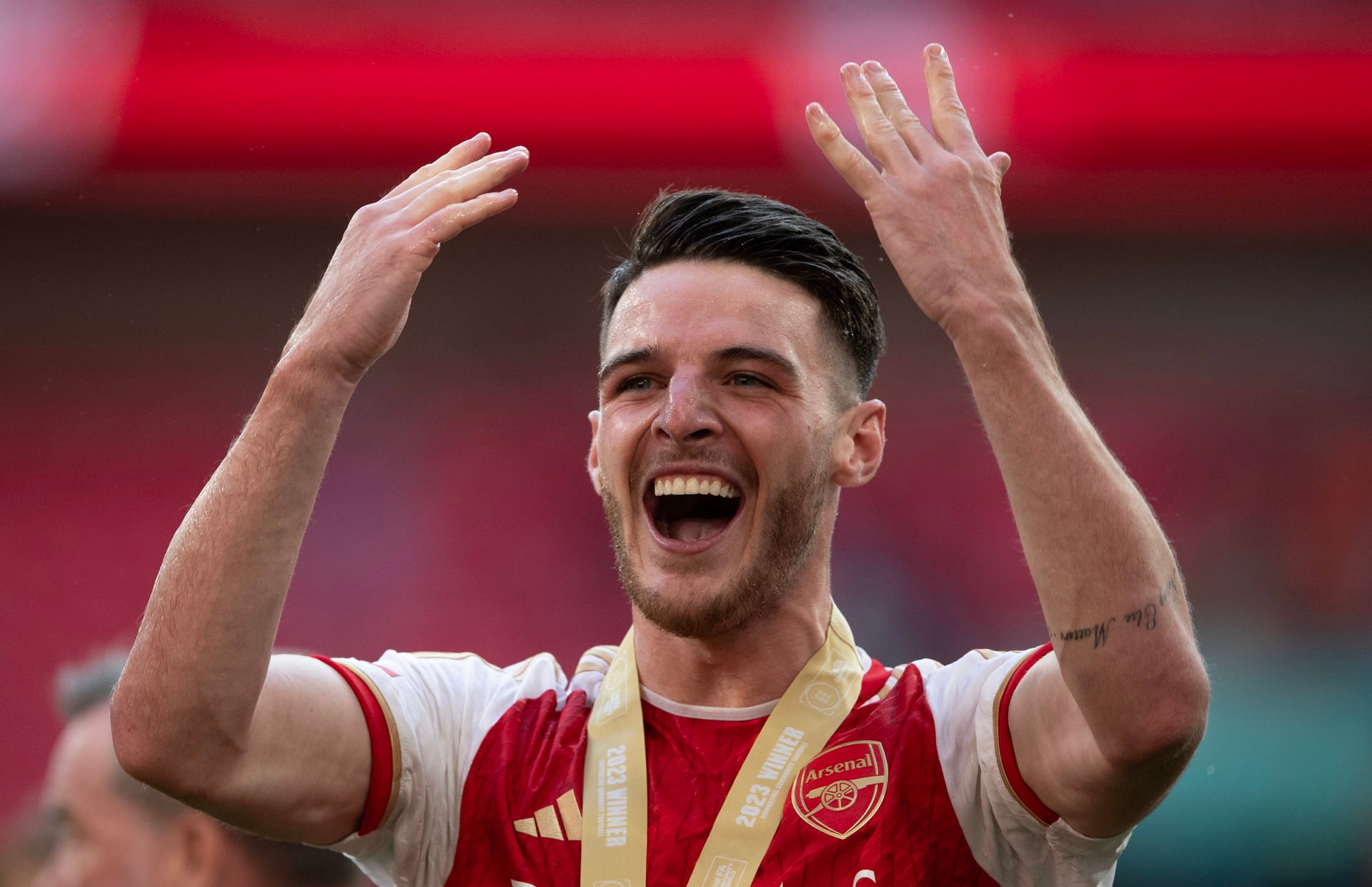 Declan Rice says he's been 'blown away' by £158,000-a-week Arsenal man