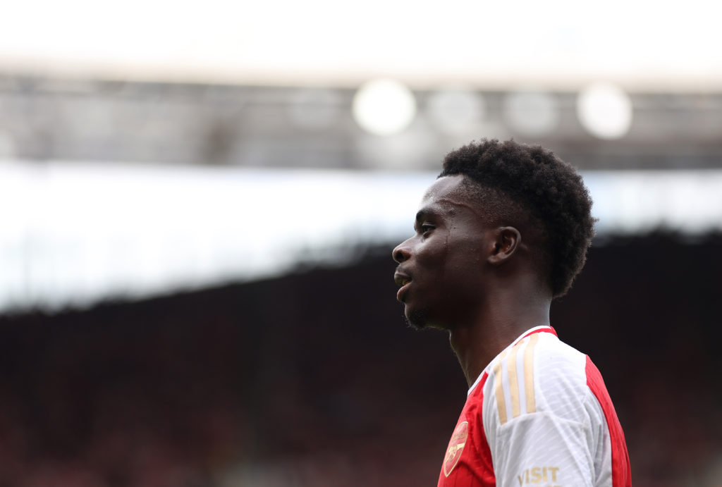 Bukayo Saka Martin Odegaard Arsenal