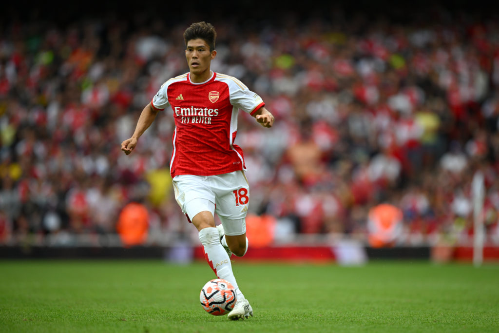 Crystal Palace Arsenal Takehiro Tomiyasu