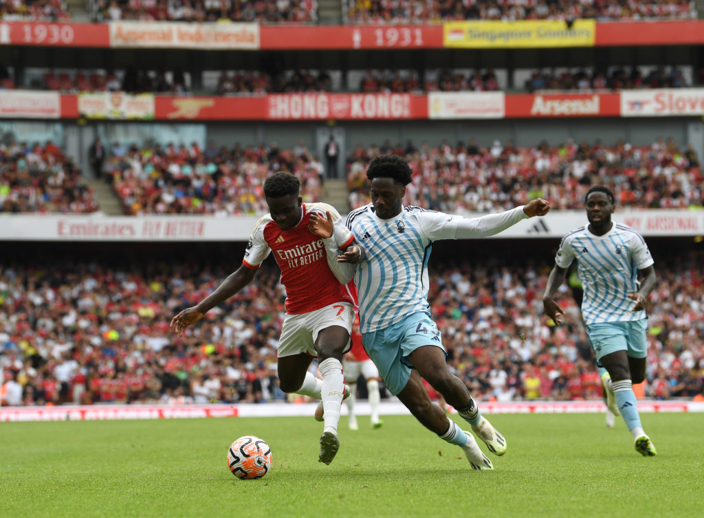 Arsenal FC v Nottingham Forest - Premier League