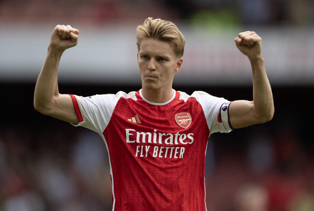 Erling Haaland Arsenal Martin Odegaard