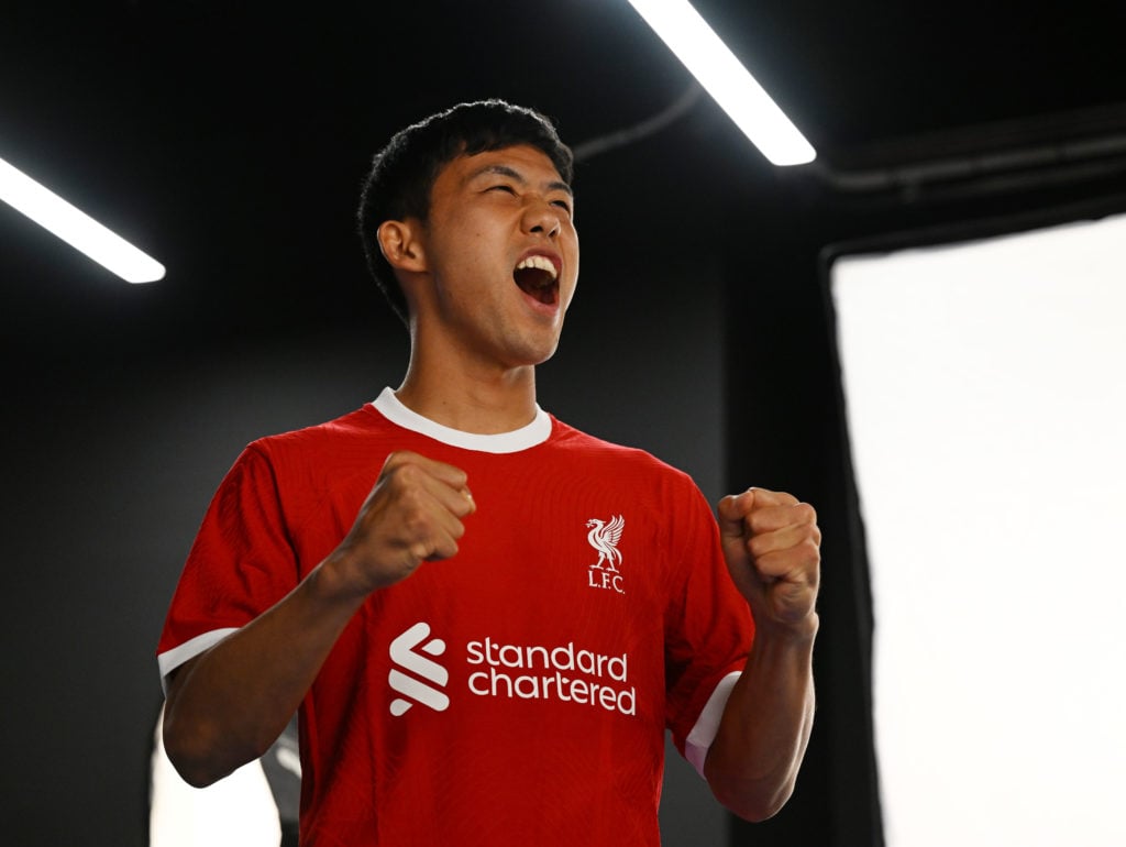 Liverpool Unveil New Signing Wataru Endo