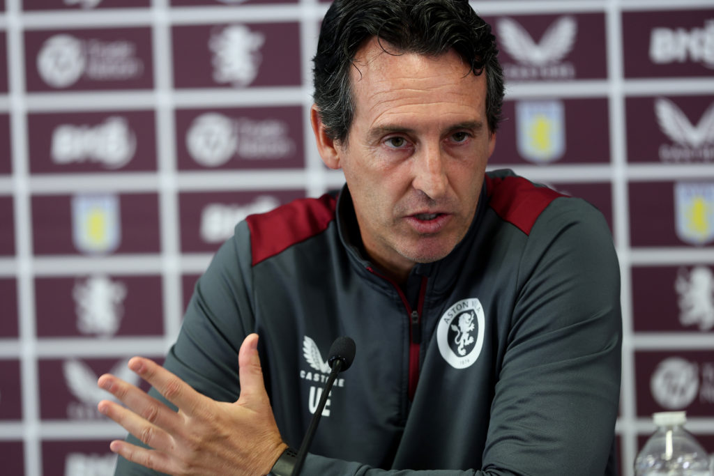 Aston Villa Training and Press Conference