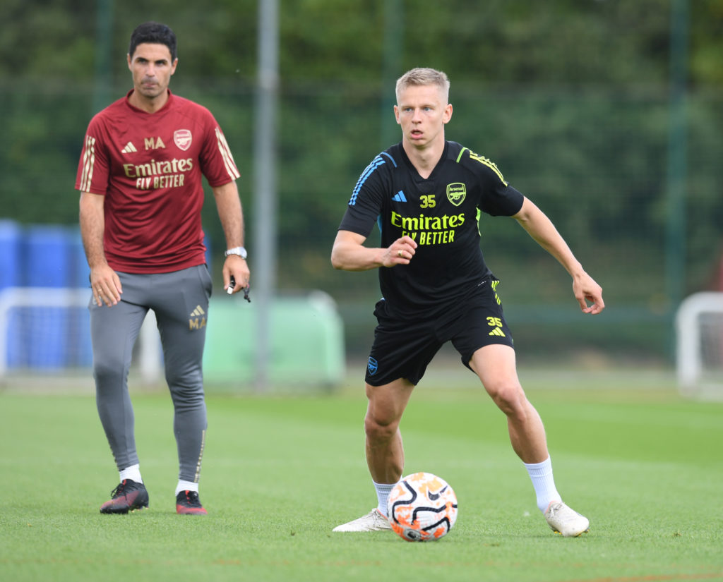 Arsenal Training Session