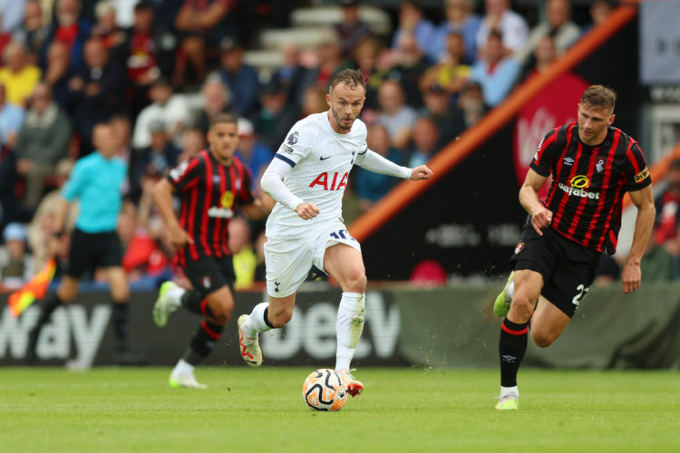 James Maddison very impressed with two Tottenham players vs Bournemouth today