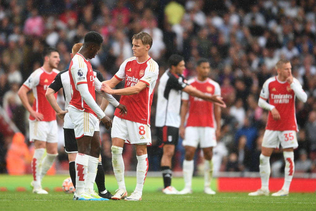 Arsenal FC v Fulham FC - Premier League