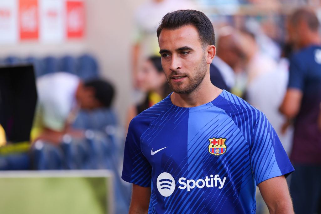 Eric Garcia ahead of Villarreal vs Barcelona in LaLiga