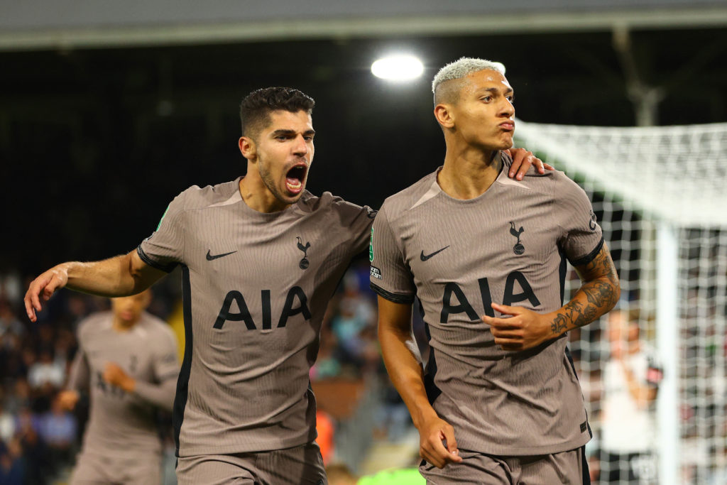 Fulham v Tottenham Hotspur - Carabao Cup Second Round