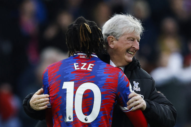 Roy Hodgson responds when asked about Eberechi Eze contract talks at Crystal Palace