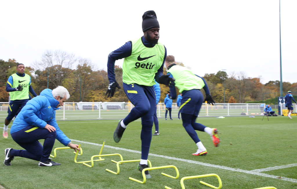 Tottenham Hotspur Training and Press Conference