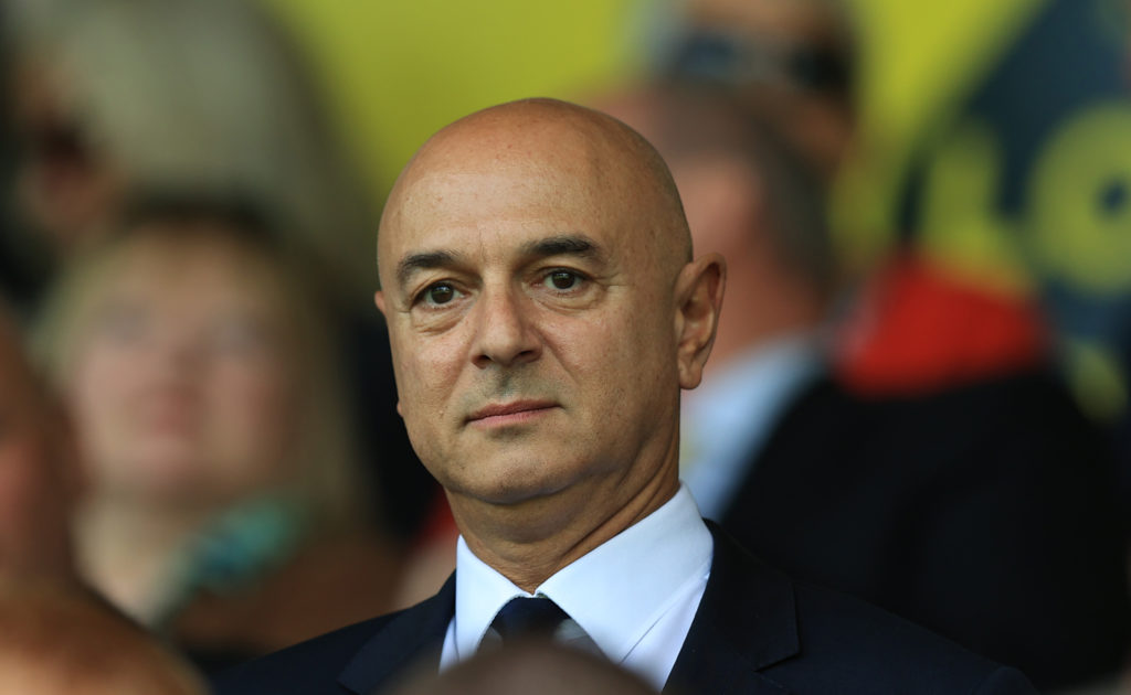 Daniel Levy Tottenham Alfie Dorrington