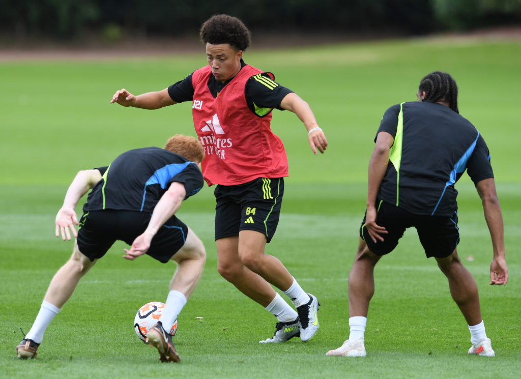 Arsenal U21 Training Session