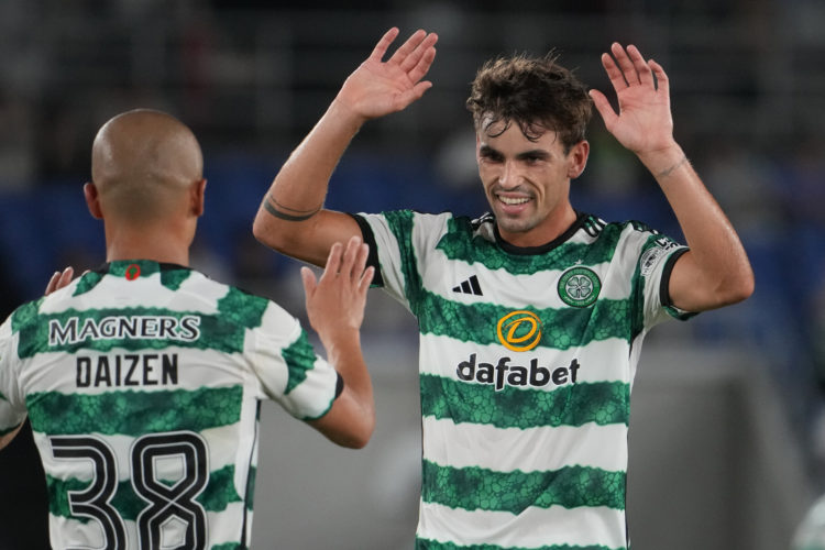 100% duels won, 39 passes: 22-year-old Celtic ‘menace’ named in team of the week after Dundee performance