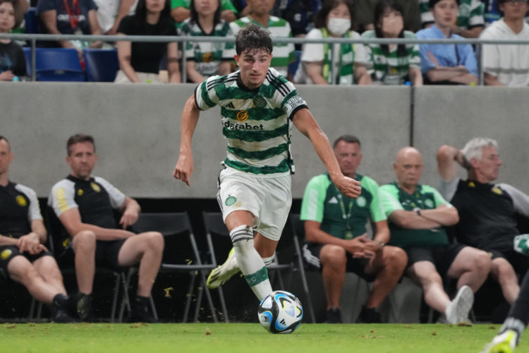 18-year-old Celtic youngster now being scouted by Champions League club, they watched him last night