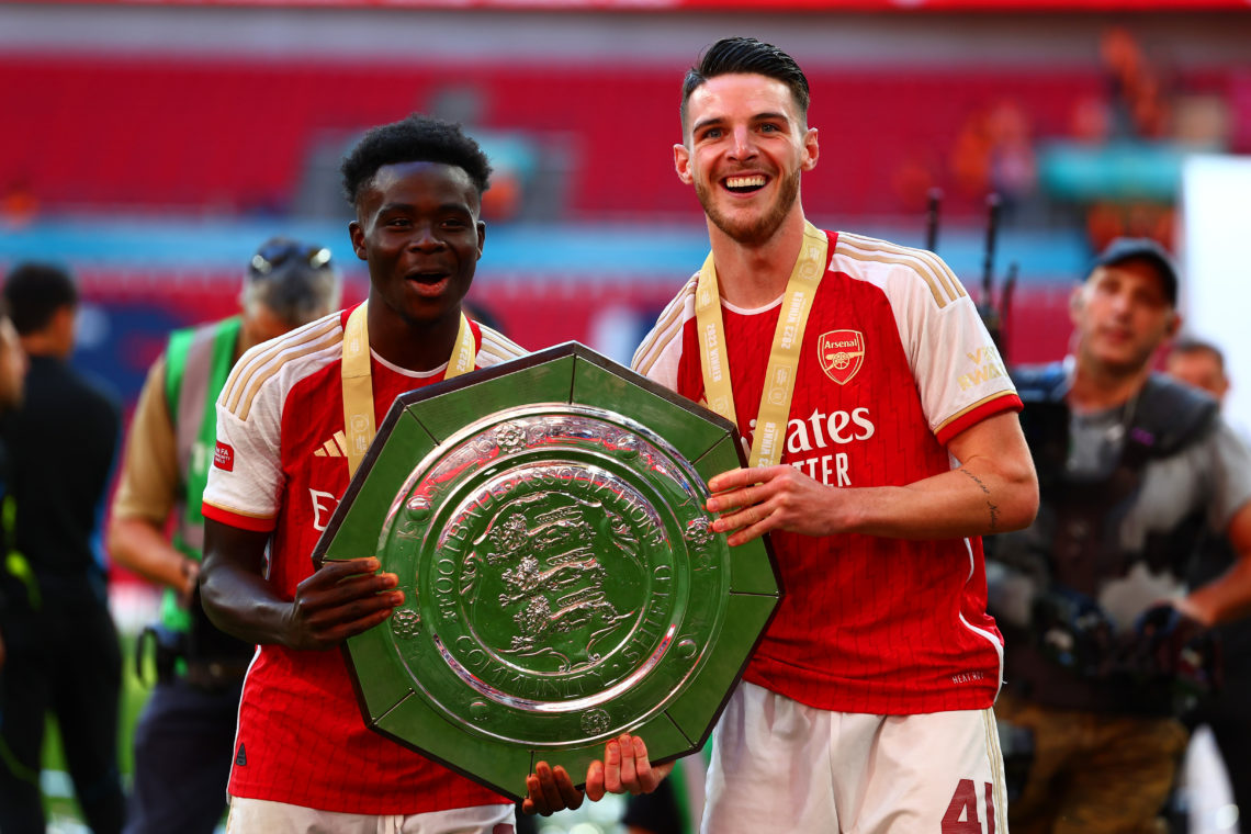 Declan Rice Now Uses One Word To Describe His Arsenal Teammate Bukayo Saka