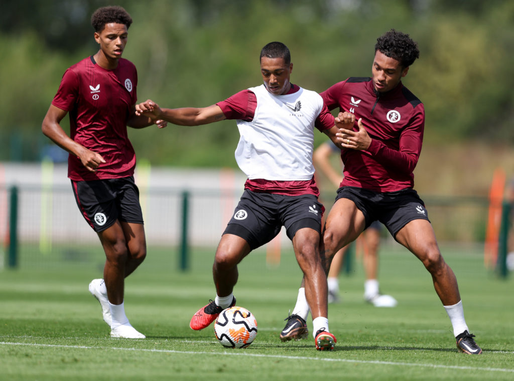 Aston Villa Training and Press Conference