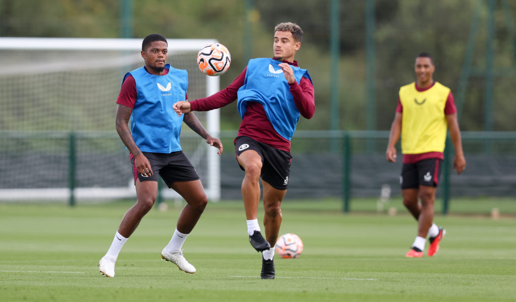 Aston Villa Training and Press Conference