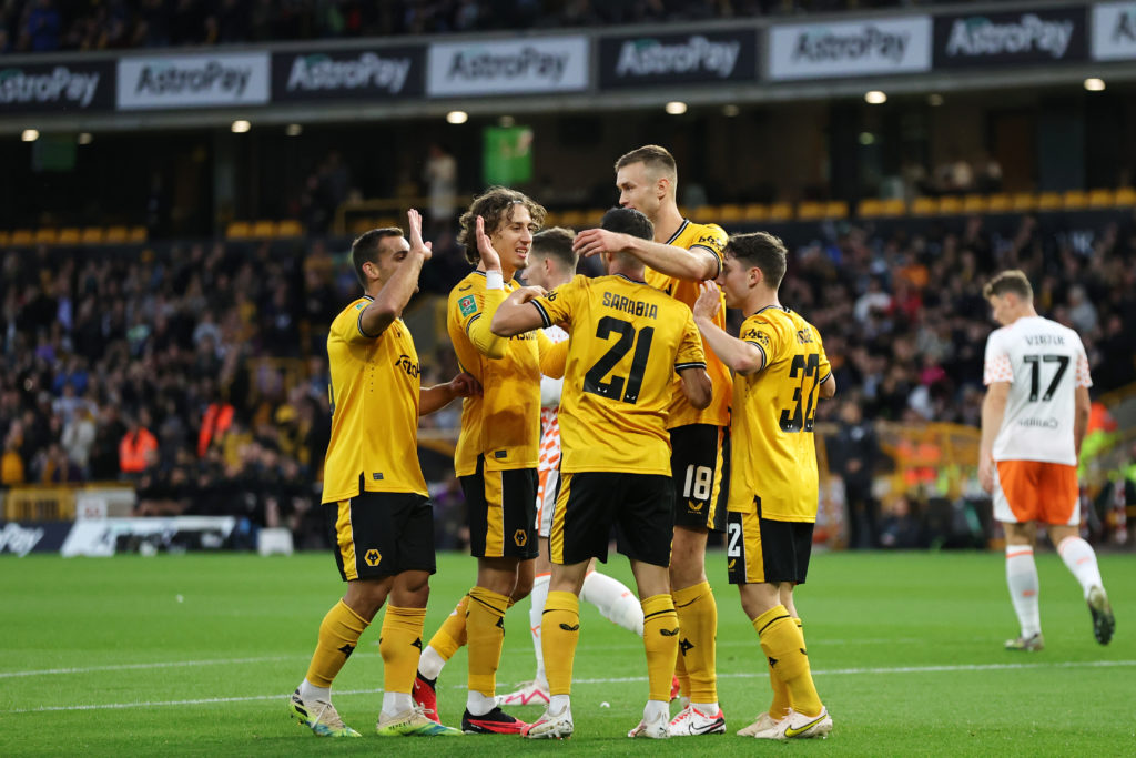 Wolverhampton Wanderers v Blackpool - Carabao Cup Second Round