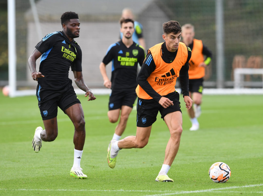 Arsenal Training Session