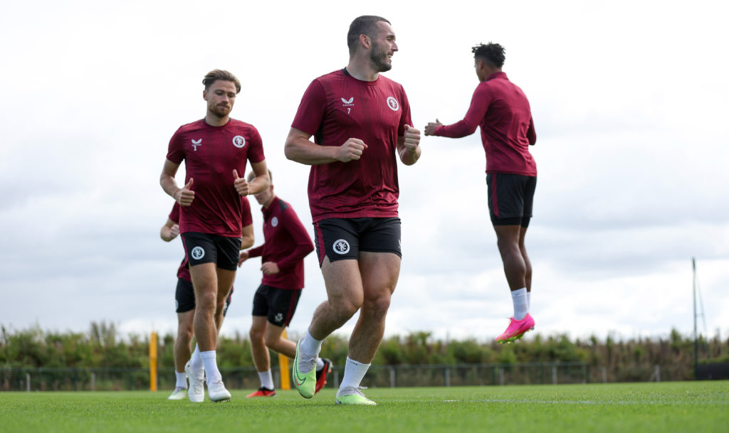 Aston Villa Training Session