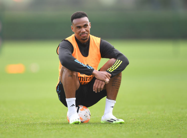 £27m Arsenal player now seen back in full training after recent injury scare