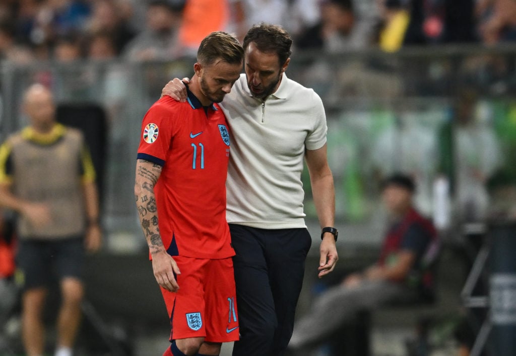 Ange Postecoglou James Maddison Tottenham England
