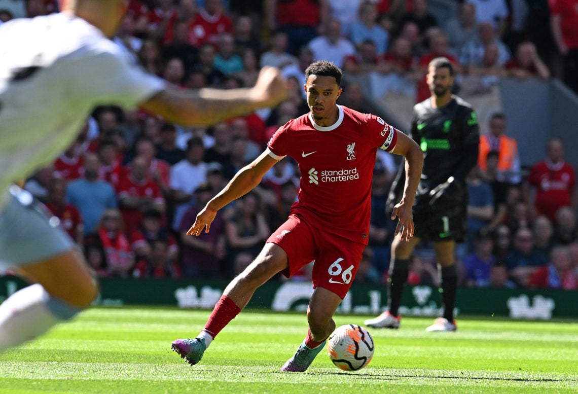 ‘He’s been shackled’: Pundit says £8m Liverpool player is so much worse when Trent Alexander-Arnold plays