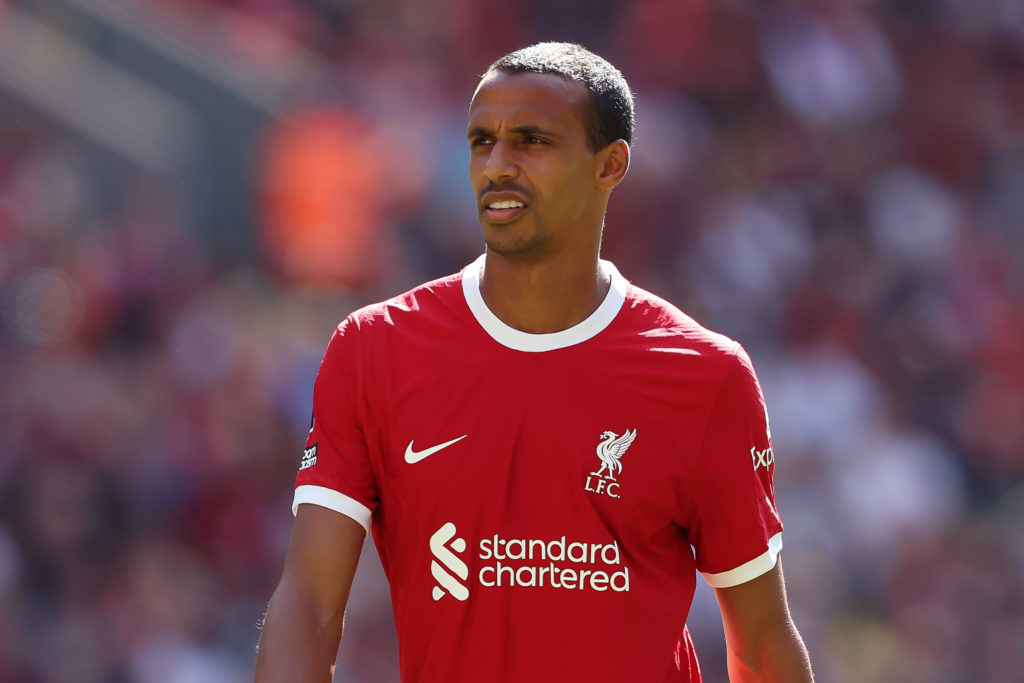 Virgil van Dijk Joel Matip injury Liverpool