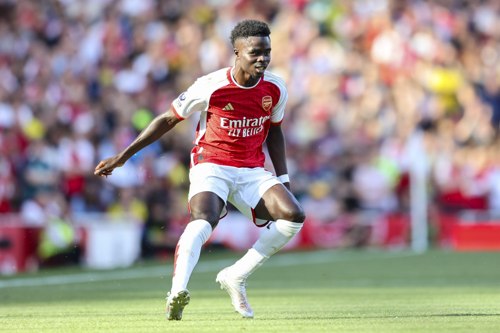 Bukayo Saka says 24-year-old Arsenal player has what it takes to shine