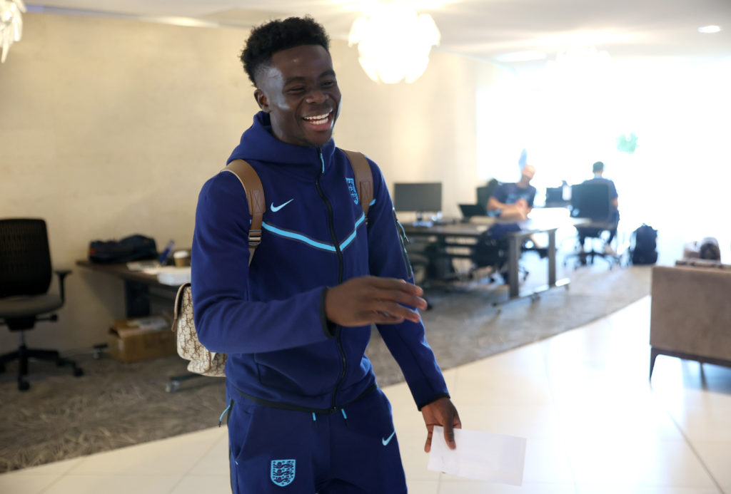 Bukayo Saka Arsenal England injury