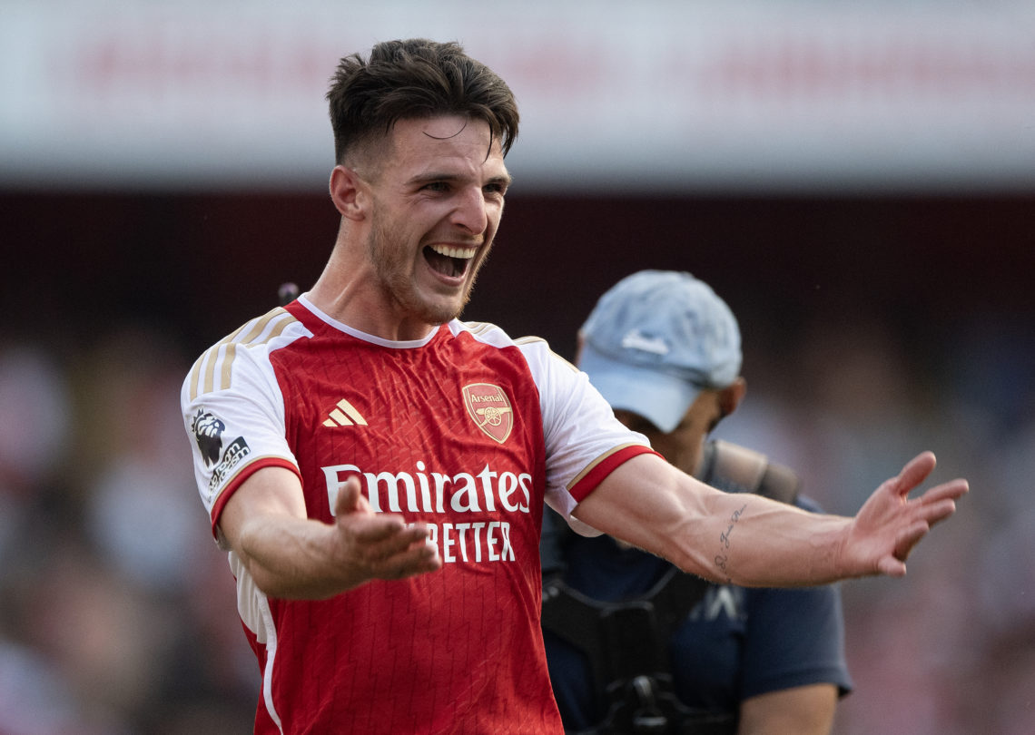 Bukayo Saka shares what Declan Rice said to him after Arsenal beat ...