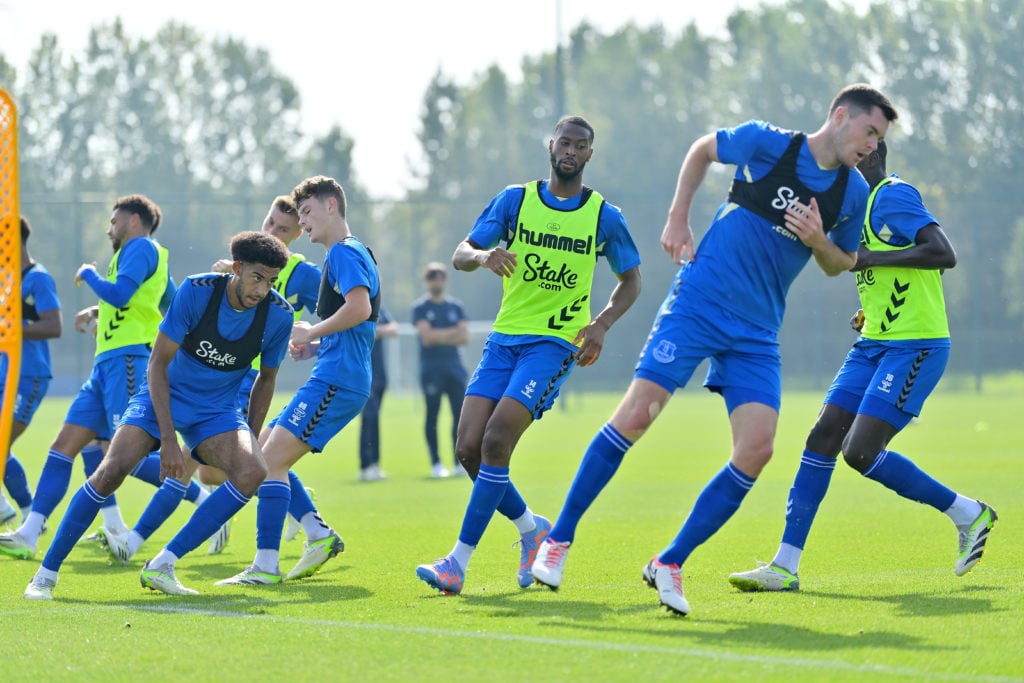 Everton Training Session