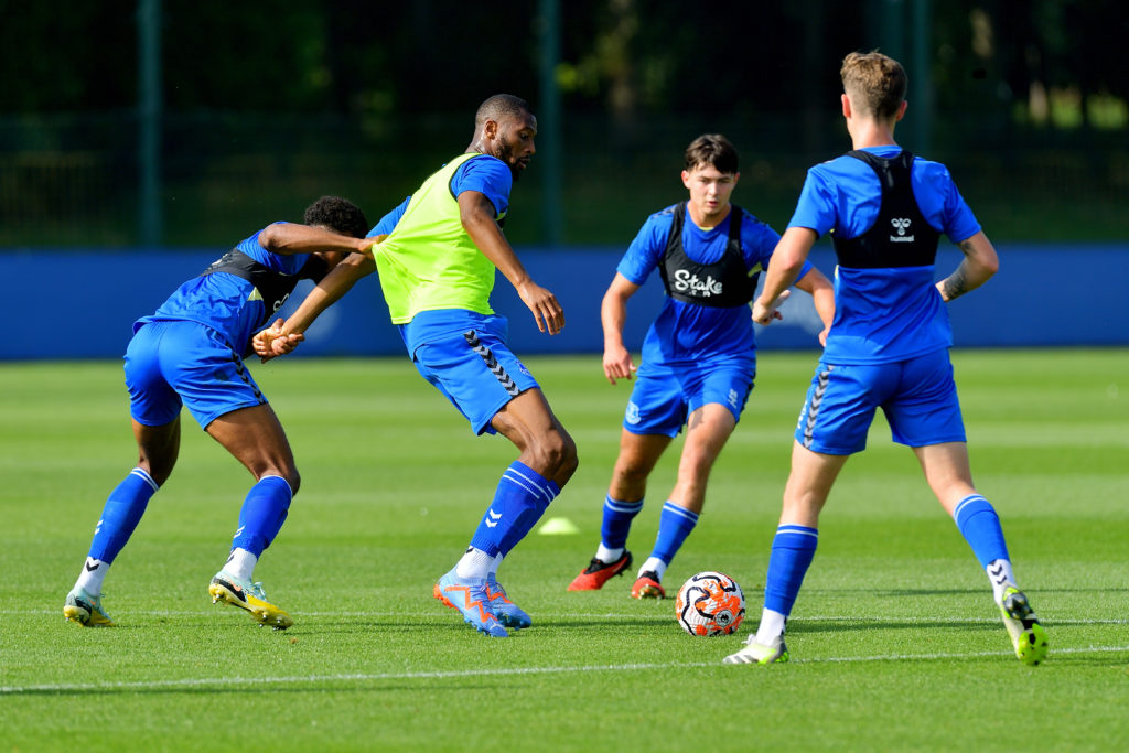 Everton Training Session
