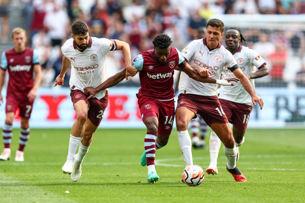 West Ham United v Manchester City - Premier League