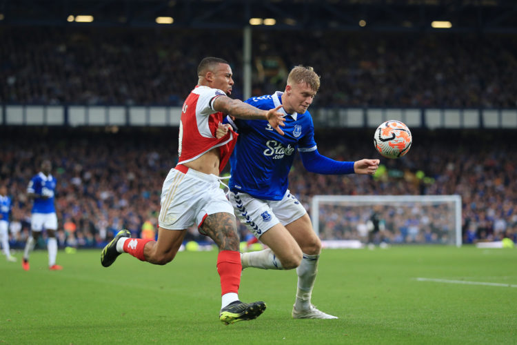 Journalist says 26-year-old Arsenal man was unhappy sitting on the bench vs Everton