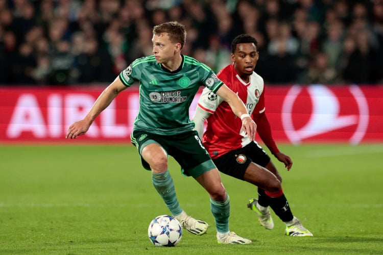 ‘Helped us stay in it’: Alistair Johnston very impressed with £1m player’s performance for Celtic vs Feyenoord