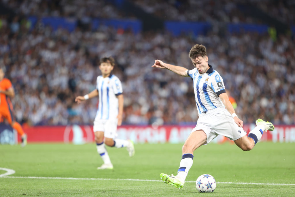 Real Sociedad v FC Internazionale: Group D - UEFA Champions League 2023/24