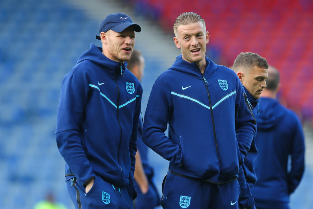 Aaron Ramsdale Jordan Pickford England