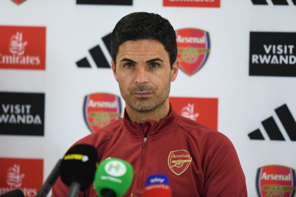 Mikel Arteta Emile Smith Rowe Arsenal